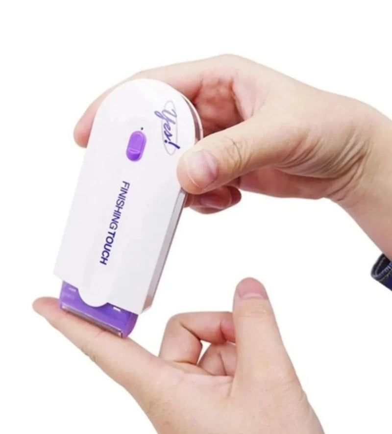 Mini Depilador Touch Skin – Sem Fio Recarregável – USB – Facial e Corporal