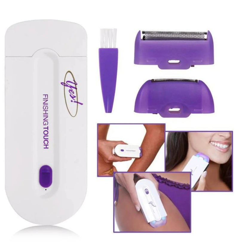 Mini Depilador Touch Skin – Sem Fio Recarregável – USB – Facial e Corporal