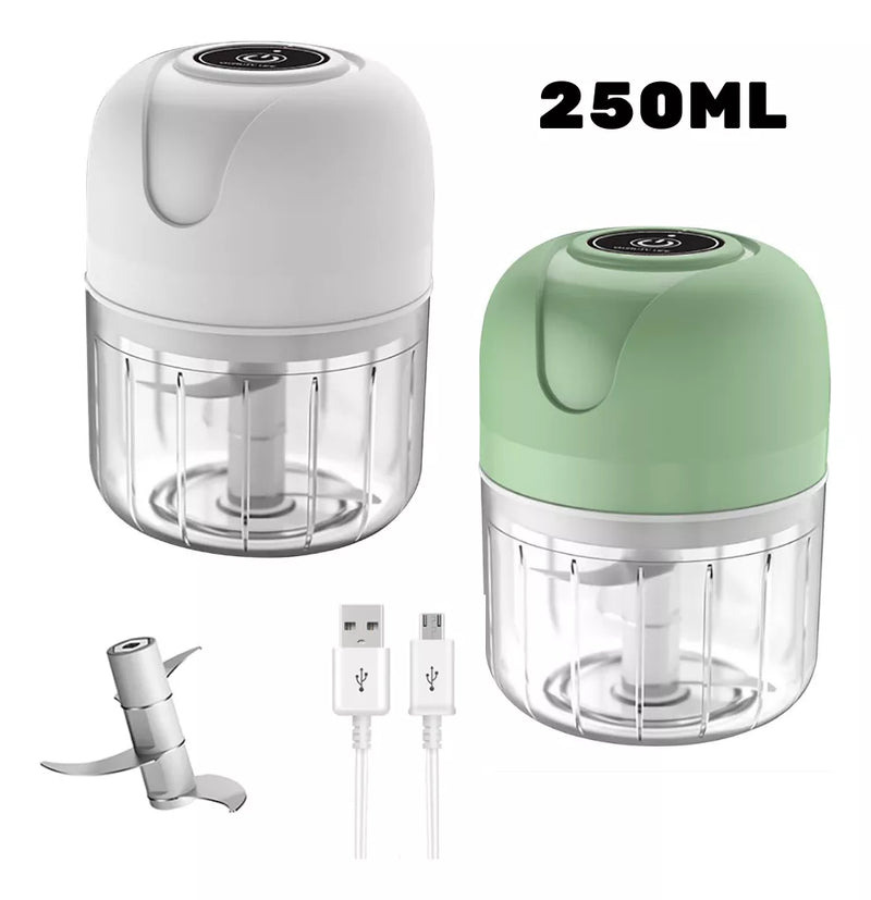 Mini Processador Elétrico 250ml – USB