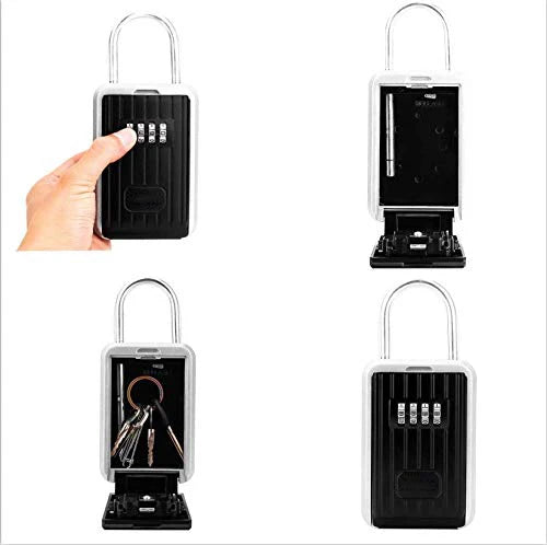 SURF LOCK Titan Aluminium - Tam. G – KIT Cadeado + Capa prova d' Água – Para carros, casas e apartamentos.